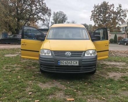 Желтый Фольксваген Кадди, объемом двигателя 1.9 л и пробегом 334 тыс. км за 5000 $, фото 17 на Automoto.ua
