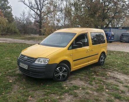 Желтый Фольксваген Кадди, объемом двигателя 1.9 л и пробегом 334 тыс. км за 5000 $, фото 9 на Automoto.ua