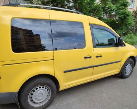 Жовтий Фольксваген Кадді, об'ємом двигуна 2 л та пробігом 232 тис. км за 5000 $, фото 1 на Automoto.ua