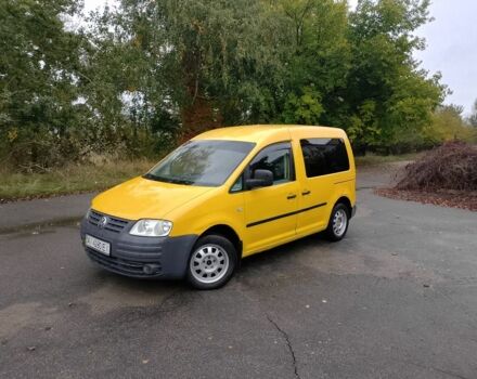 Желтый Фольксваген Кадди, объемом двигателя 2 л и пробегом 295 тыс. км за 4900 $, фото 7 на Automoto.ua