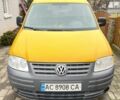 Желтый Фольксваген Кадди, объемом двигателя 1.9 л и пробегом 281 тыс. км за 5300 $, фото 1 на Automoto.ua