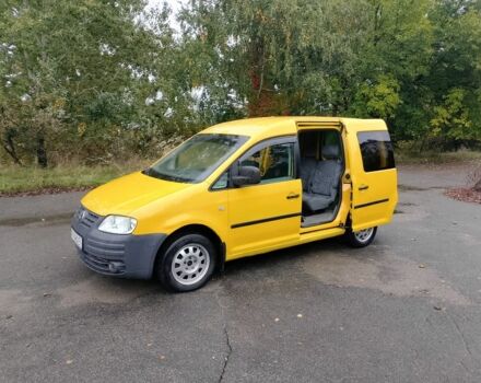 Желтый Фольксваген Кадди, объемом двигателя 2 л и пробегом 295 тыс. км за 4900 $, фото 11 на Automoto.ua