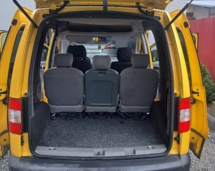 Желтый Фольксваген Кадди, объемом двигателя 2 л и пробегом 250 тыс. км за 5500 $, фото 6 на Automoto.ua