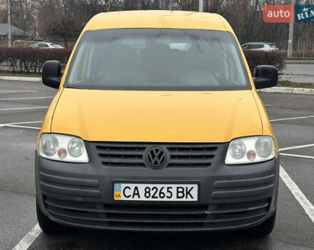 Жовтий Фольксваген Кадді, об'ємом двигуна 1.97 л та пробігом 252 тис. км за 4950 $, фото 1 на Automoto.ua