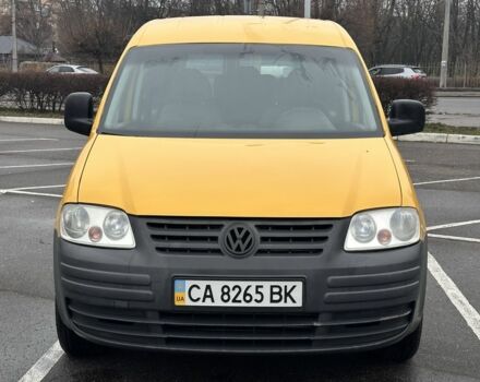Желтый Фольксваген Кадди, объемом двигателя 2 л и пробегом 252 тыс. км за 4950 $, фото 1 на Automoto.ua