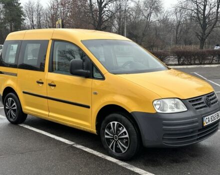 Желтый Фольксваген Кадди, объемом двигателя 2 л и пробегом 252 тыс. км за 4950 $, фото 3 на Automoto.ua