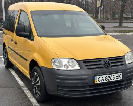 Желтый Фольксваген Кадди, объемом двигателя 2 л и пробегом 252 тыс. км за 4950 $, фото 2 на Automoto.ua