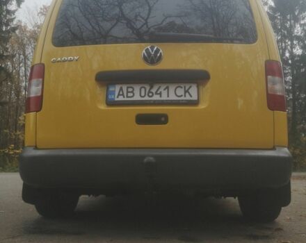 Желтый Фольксваген Кадди, объемом двигателя 2 л и пробегом 191 тыс. км за 7500 $, фото 5 на Automoto.ua