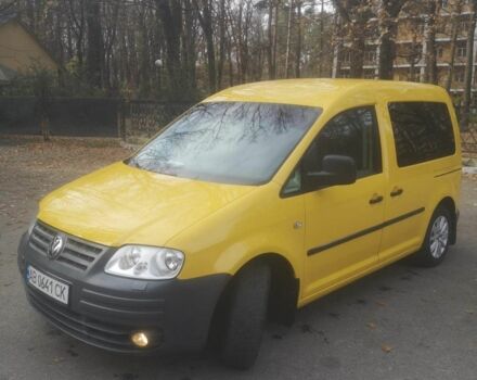 Желтый Фольксваген Кадди, объемом двигателя 2 л и пробегом 191 тыс. км за 7500 $, фото 4 на Automoto.ua