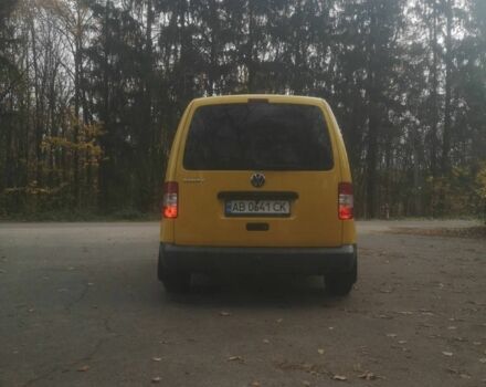 Желтый Фольксваген Кадди, объемом двигателя 2 л и пробегом 191 тыс. км за 7500 $, фото 3 на Automoto.ua