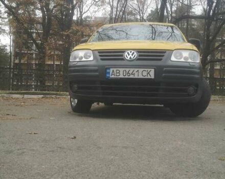 Желтый Фольксваген Кадди, объемом двигателя 2 л и пробегом 191 тыс. км за 7500 $, фото 21 на Automoto.ua