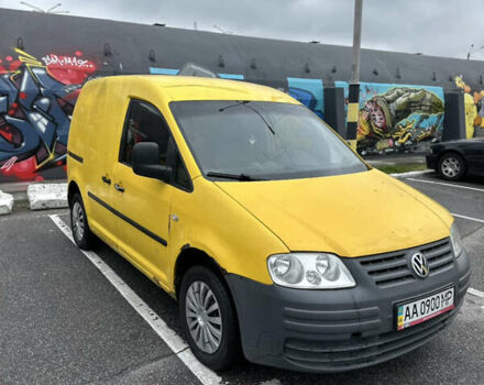 Желтый Фольксваген Кадди, объемом двигателя 1.97 л и пробегом 350 тыс. км за 3700 $, фото 1 на Automoto.ua