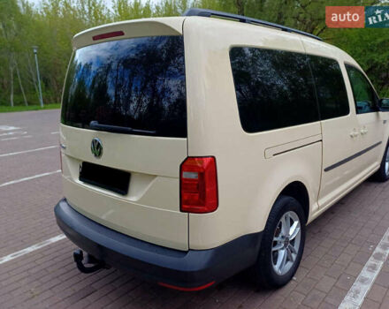 Желтый Фольксваген Кадди, объемом двигателя 1.97 л и пробегом 168 тыс. км за 15100 $, фото 1 на Automoto.ua