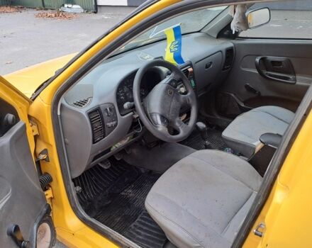 Желтый Фольксваген Кадди, объемом двигателя 1.9 л и пробегом 256 тыс. км за 1400 $, фото 4 на Automoto.ua