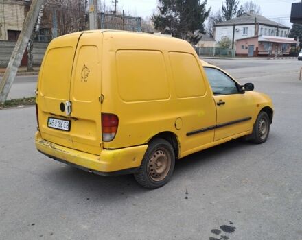 Желтый Фольксваген Кадди, объемом двигателя 1.9 л и пробегом 256 тыс. км за 1400 $, фото 2 на Automoto.ua