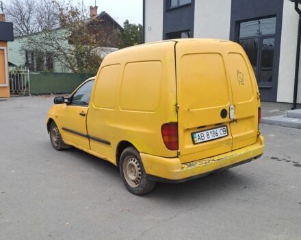 Желтый Фольксваген Кадди, объемом двигателя 1.9 л и пробегом 256 тыс. км за 1400 $, фото 3 на Automoto.ua