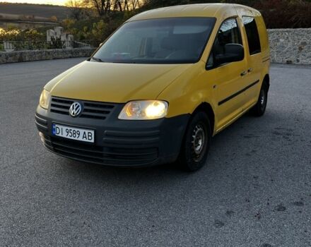 Жовтий Фольксваген Кадді, об'ємом двигуна 2 л та пробігом 430 тис. км за 3300 $, фото 1 на Automoto.ua