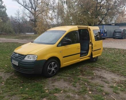 Желтый Фольксваген Кадди, объемом двигателя 1.9 л и пробегом 334 тыс. км за 5000 $, фото 6 на Automoto.ua