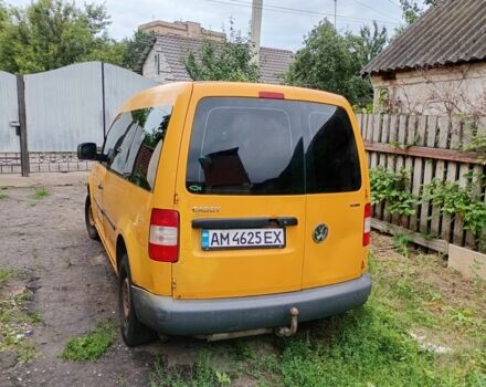 Жовтий Фольксваген Кадді, об'ємом двигуна 2 л та пробігом 500 тис. км за 2900 $, фото 2 на Automoto.ua