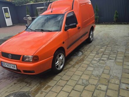 Жовтий Фольксваген Кадді, об'ємом двигуна 1.9 л та пробігом 100 тис. км за 3550 $, фото 1 на Automoto.ua