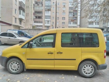 Жовтий Фольксваген Кадді, об'ємом двигуна 2 л та пробігом 204 тис. км за 4800 $, фото 1 на Automoto.ua