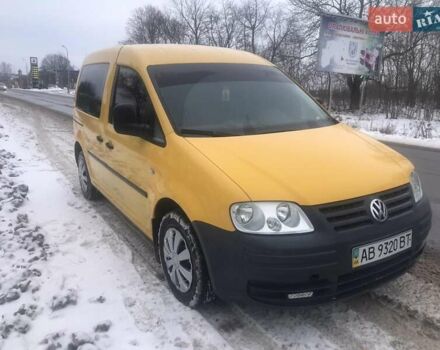 Жовтий Фольксваген Кадді, об'ємом двигуна 1.97 л та пробігом 250 тис. км за 4200 $, фото 1 на Automoto.ua
