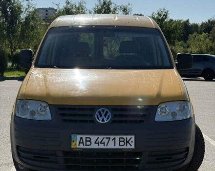 Жовтий Фольксваген Кадді, об'ємом двигуна 1.9 л та пробігом 373 тис. км за 5000 $, фото 1 на Automoto.ua