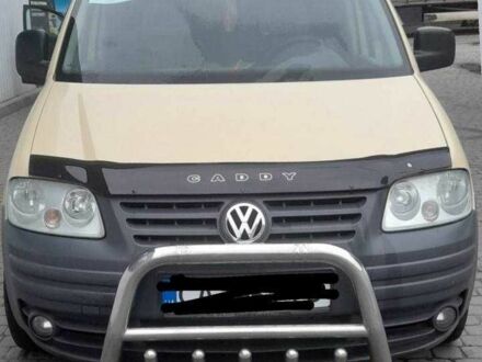 Желтый Фольксваген Кадди, объемом двигателя 1.9 л и пробегом 350 тыс. км за 5600 $, фото 1 на Automoto.ua