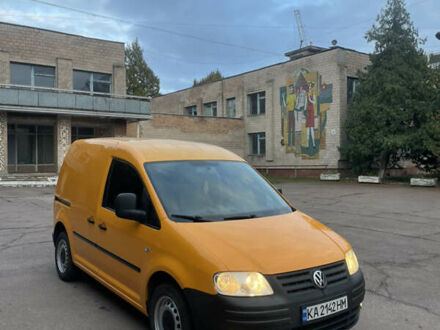 Желтый Фольксваген Кадди, объемом двигателя 1.97 л и пробегом 250 тыс. км за 5000 $, фото 1 на Automoto.ua