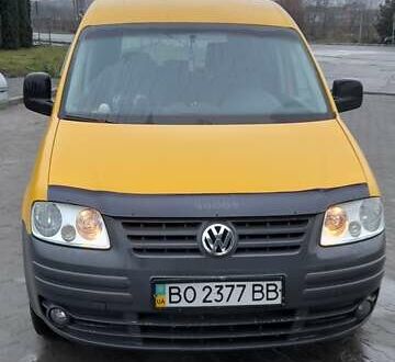 Жовтий Фольксваген Кадді, об'ємом двигуна 1.9 л та пробігом 205 тис. км за 5500 $, фото 1 на Automoto.ua