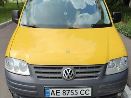 Желтый Фольксваген Кадди, объемом двигателя 1.97 л и пробегом 232 тыс. км за 5000 $, фото 1 на Automoto.ua