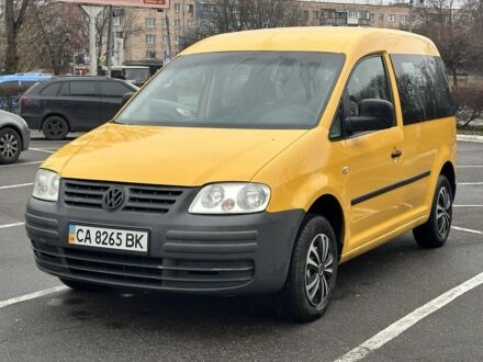 Жовтий Фольксваген Кадді, об'ємом двигуна 2 л та пробігом 252 тис. км за 4950 $, фото 1 на Automoto.ua