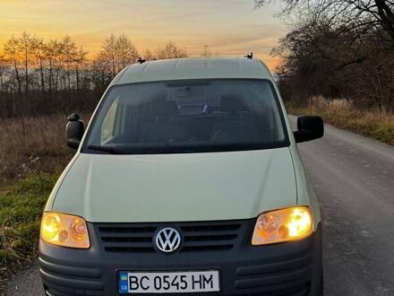 Желтый Фольксваген Кадди, объемом двигателя 1.9 л и пробегом 293 тыс. км за 6500 $, фото 1 на Automoto.ua