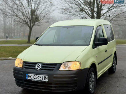 Жовтий Фольксваген Кадді, об'ємом двигуна 1.9 л та пробігом 293 тис. км за 6400 $, фото 1 на Automoto.ua