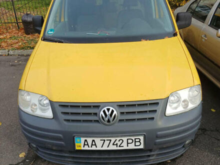Жовтий Фольксваген Кадді, об'ємом двигуна 1.9 л та пробігом 310 тис. км за 5500 $, фото 1 на Automoto.ua