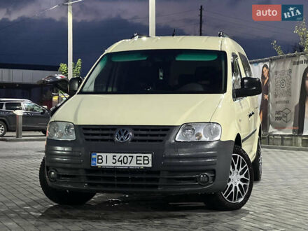 Фольксваген Кадди 2009 в Лубнах на Automoto.ua Желтый Фольксваген Кадди, объемом двигателя 2 л и пробегом 235 тыс. км за 6450 $, фото 1 на Automoto.ua