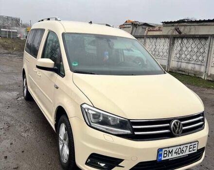 Желтый Фольксваген Кадди, объемом двигателя 1.97 л и пробегом 256 тыс. км за 16500 $, фото 1 на Automoto.ua