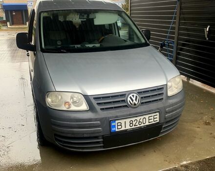 Серый Фольксваген Кадди, объемом двигателя 2 л и пробегом 347 тыс. км за 5700 $, фото 1 на Automoto.ua