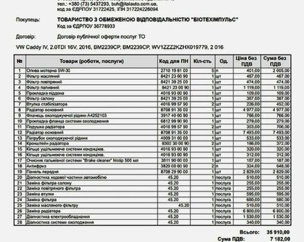 Сірий Фольксваген Кадді, об'ємом двигуна 2 л та пробігом 310 тис. км за 12000 $, фото 1 на Automoto.ua