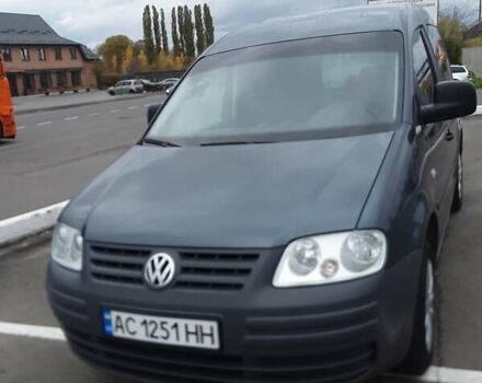 Серый Фольксваген Кадди, объемом двигателя 1.9 л и пробегом 240 тыс. км за 5800 $, фото 1 на Automoto.ua