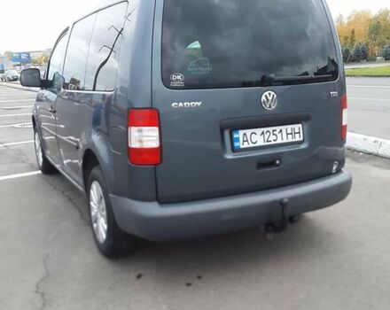 Серый Фольксваген Кадди, объемом двигателя 1.9 л и пробегом 240 тыс. км за 5800 $, фото 4 на Automoto.ua