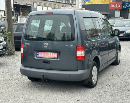 Серый Фольксваген Кадди, объемом двигателя 1.6 л и пробегом 220 тыс. км за 6900 $, фото 2 на Automoto.ua