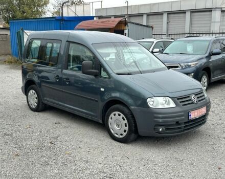Серый Фольксваген Кадди, объемом двигателя 1.6 л и пробегом 220 тыс. км за 6900 $, фото 1 на Automoto.ua