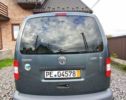Серый Фольксваген Кадди, объемом двигателя 1.6 л и пробегом 218 тыс. км за 6750 $, фото 4 на Automoto.ua
