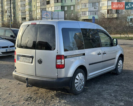 Серый Фольксваген Кадди, объемом двигателя 1.97 л и пробегом 211 тыс. км за 5500 $, фото 3 на Automoto.ua