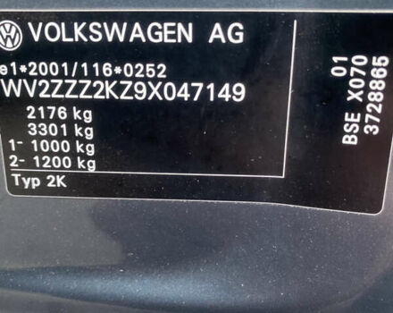 Серый Фольксваген Кадди, объемом двигателя 1.6 л и пробегом 172 тыс. км за 7899 $, фото 35 на Automoto.ua