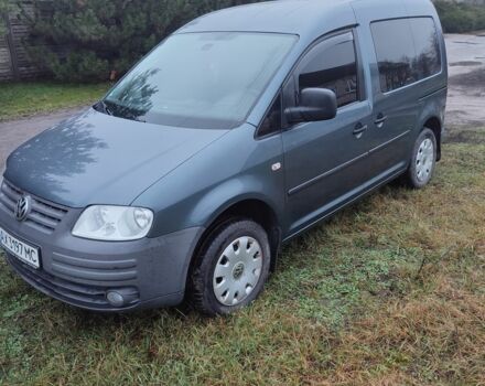 Серый Фольксваген Кадди, объемом двигателя 1.6 л и пробегом 178 тыс. км за 7000 $, фото 6 на Automoto.ua