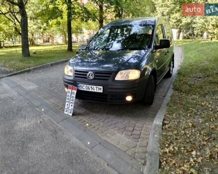 Серый Фольксваген Кадди, объемом двигателя 1.9 л и пробегом 232 тыс. км за 9700 $, фото 4 на Automoto.ua