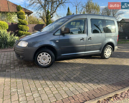 Серый Фольксваген Кадди, объемом двигателя 1.6 л и пробегом 189 тыс. км за 6950 $, фото 3 на Automoto.ua