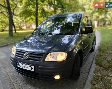 Серый Фольксваген Кадди, объемом двигателя 1.9 л и пробегом 232 тыс. км за 9650 $, фото 4 на Automoto.ua